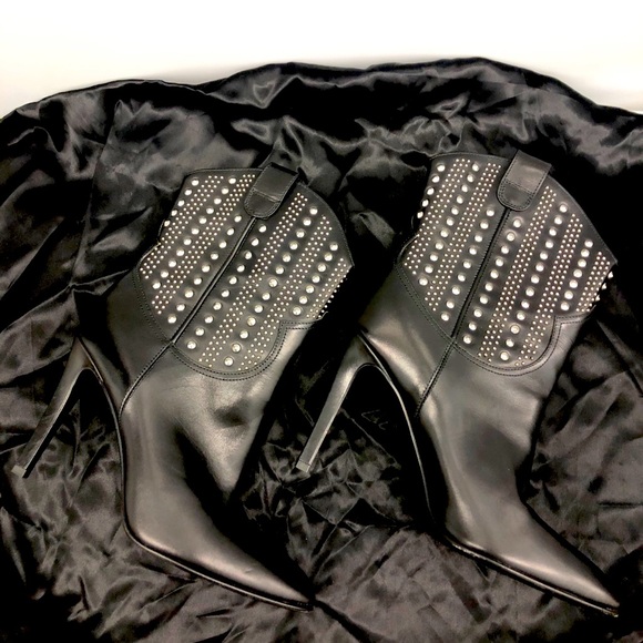Saint Laurent Studded Boot - Picture 1 of 4
